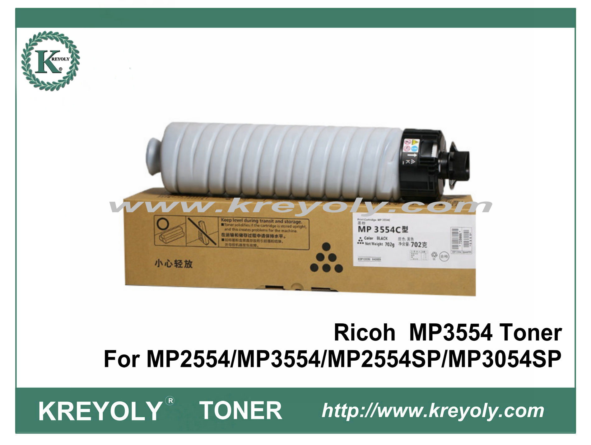 Mp3554 Toner Cartridge For Ricoh Mp2554 Mp3554 Mp2554sp Mp3054sp - Buy 