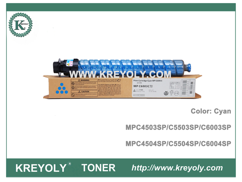 Ricoh Color Toner Cartridge MPC4503 MPC4504 MPC5503 MPC5504 MPC6003 MPC6004