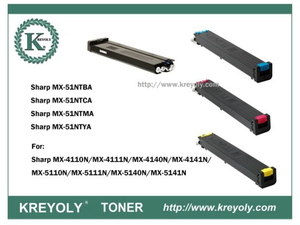 MX-51 Color Toner for Sharp Mx4110n/Mx4111n/Mx5110n/Mx5111n/Mx5112n