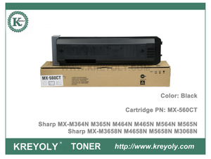 Sharp MX560FT CT Toner Cartridge for MX-M364N M365N M464N M465N M564N M565N