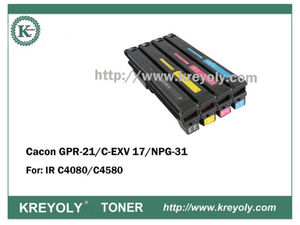 GPR-21/C-EXV 17/NPG-31 Toner for Canon IR C4080/C4580