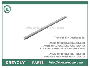 Ricoh MPC2000 SPC811 MPC4500 MPC4501 MPC5502 Transfer Belt Lubricant Bar