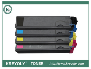 Toner Cartridge Kyocera TK810 TK815 TK820 TK825 TK855 TK865 TK875 TK880 Color BK C M Y for Kyocera FS-C8100DN/C8101DN/C8102DN/C8103DN/C8104DN